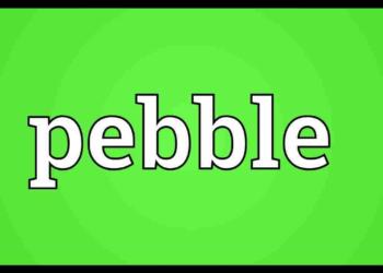 Pebble meaning in hindi