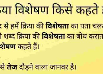 Kriya Visheshan Kise Kahate Hain