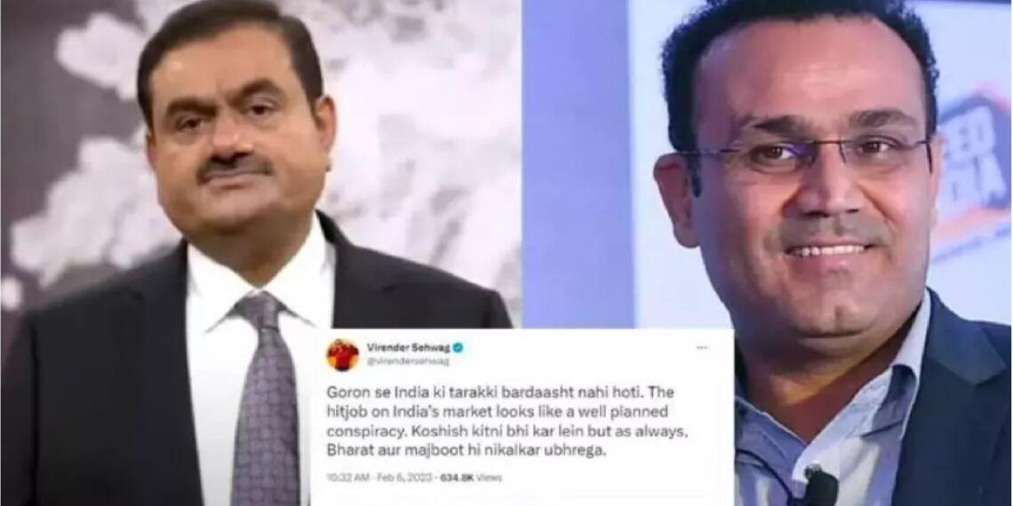 Sehwag on Adani row
