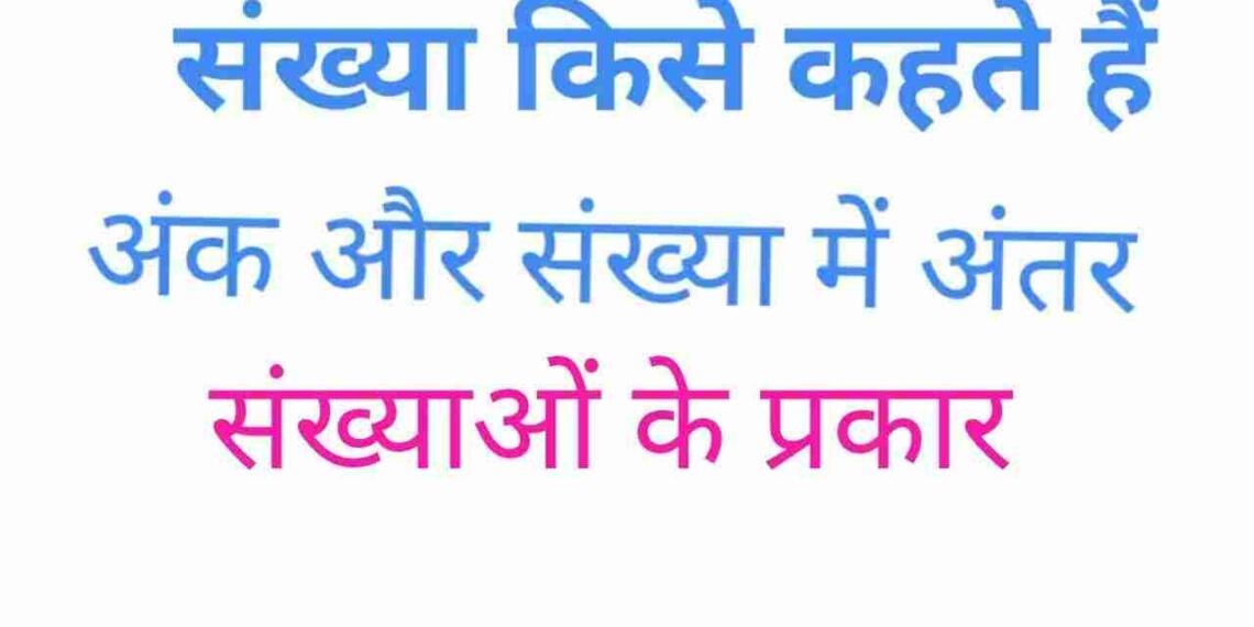 Sankhya Kise Kahate Hain History and Examples tfipost.in