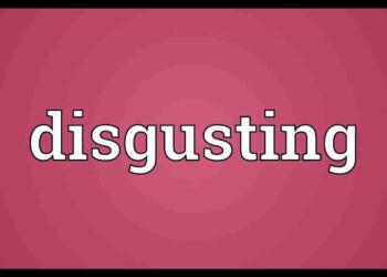 Disgusting meaning in hindi