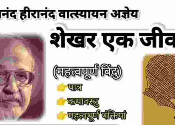 Shekhar ek jeevani ke lekhak kaun hai