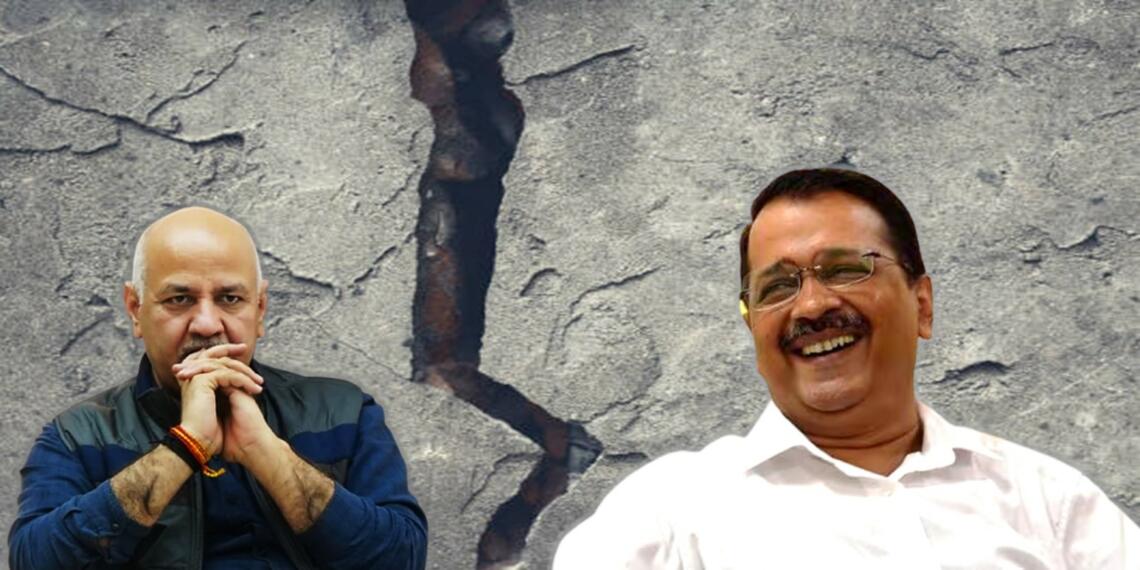 TFI पुनः सत्य सिद्ध हुआ: सिसोदिया का केजरीवाल ने छोड़ा साथ