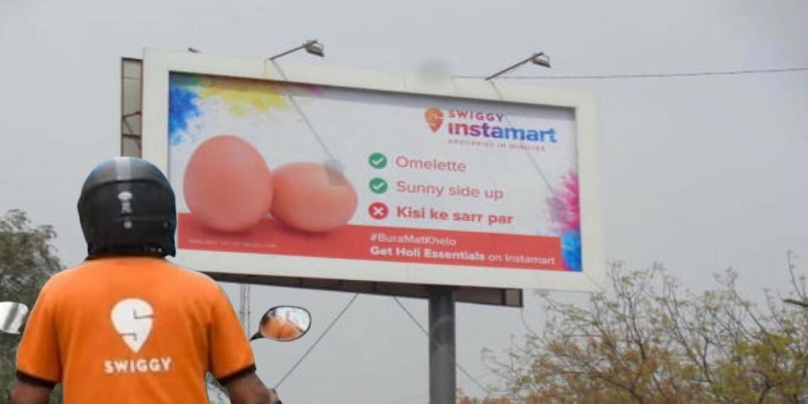 Swiggy Holi Ad
