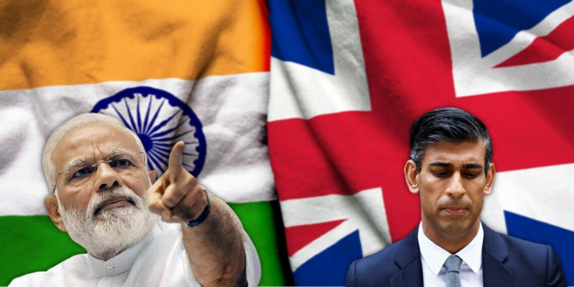Modi Sunak telephone
