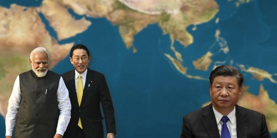 हिन्द महासागर में चीन की गुंडई रोकने हेतु एक हुए जापान और भारत