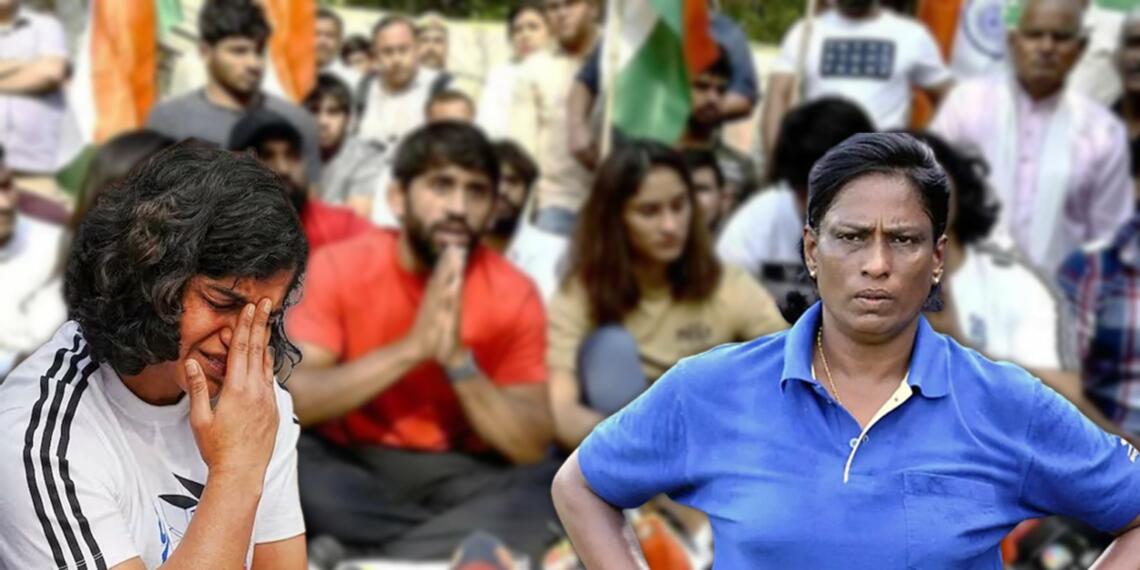 Indian wrestlers' protest