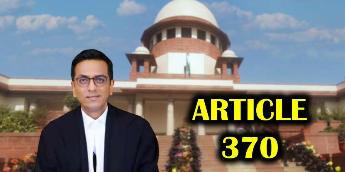 “केवल एक ही संविधान चलेगा” सुप्रीम कोर्ट ने अनुच्छेद ३७० के समर्थकों की आशाओं पर फेरा पानी