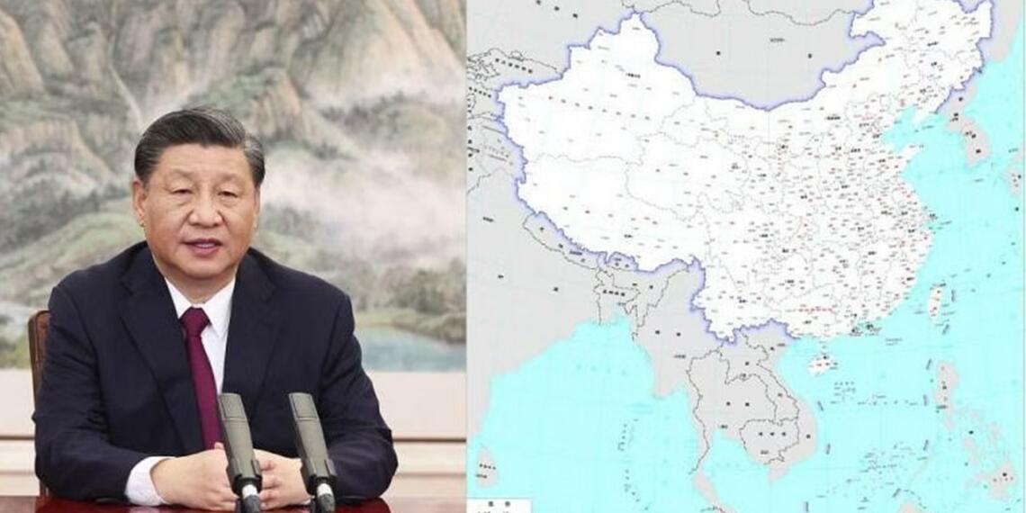 China New Map: फिर दिखाया चीन ने अपना असली रंग!