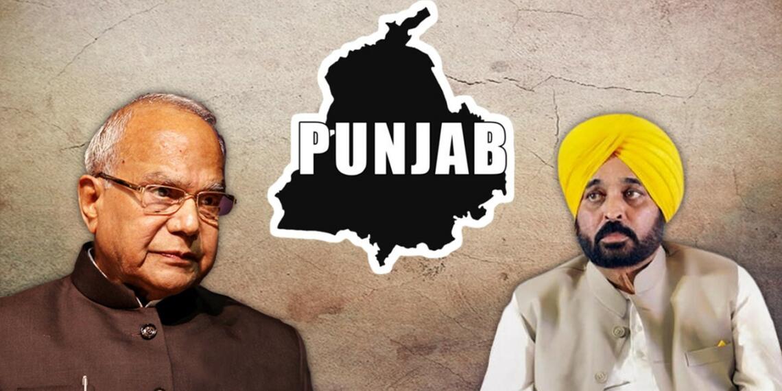 सीएम भगवंत को पंजाब राज्यपाल की चेतावनी, राष्ट्रपति शासन की सम्भावना!