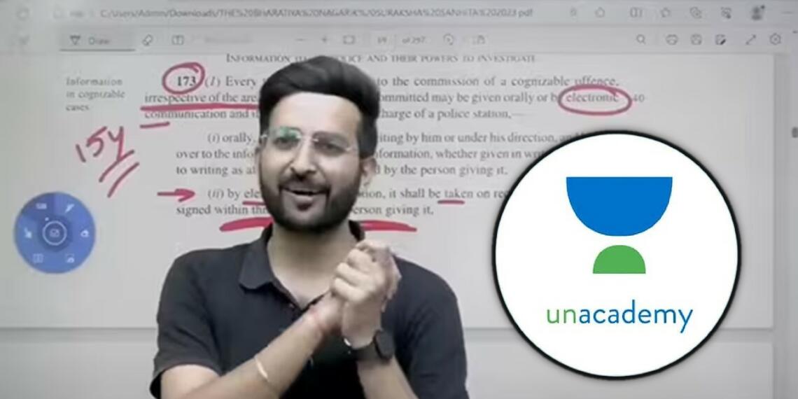 Unacademy के शिक्षक ने दिखाई वर्तमान न्यायिक सुधारों के प्रति अपनी कुंठा