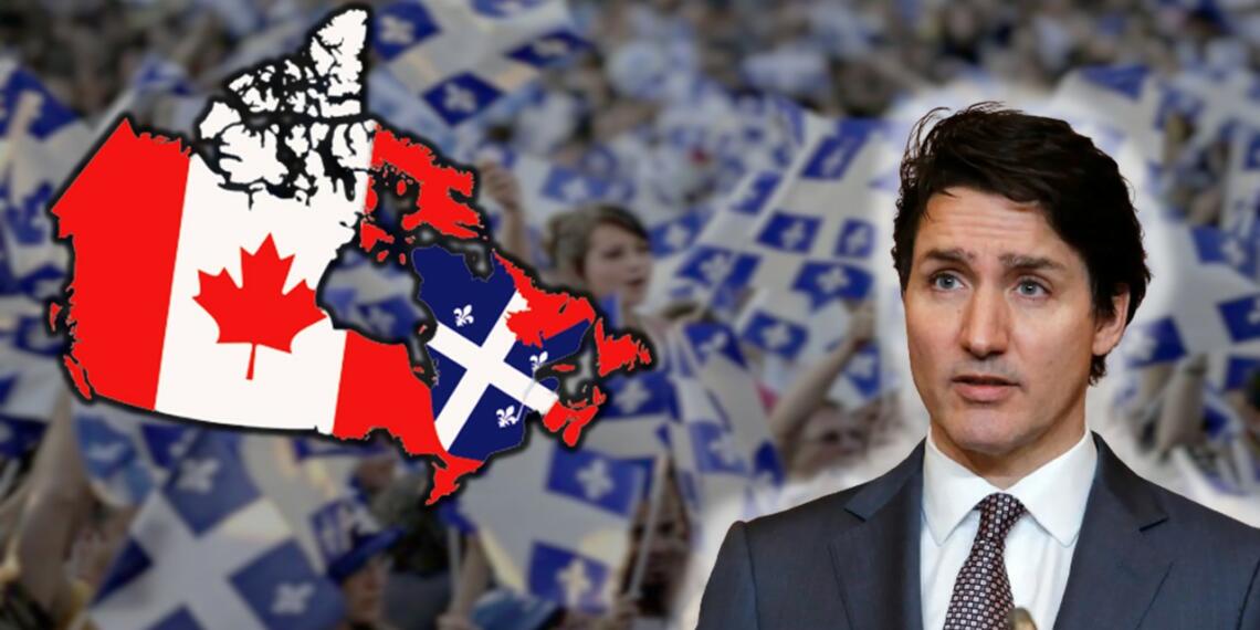 क्यूबेक में लग रहे आज़ादी के नारे, ट्रूडो बंसी बजाते!