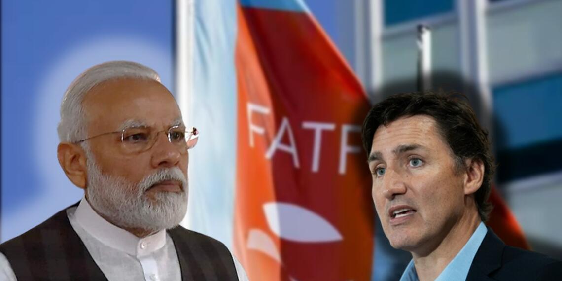 आतंक फंडिंग पर ढिलाई के लिए ट्रूडो को FATF ले जा सकती भारत!