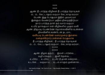 Nee Partha Vizhigal Lyrics
