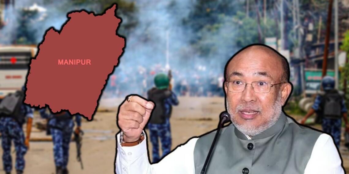 मणिपुर प्रकरण पर सीएम बिरेन सिंह ने किये सनसनीखेज़ खुलासे!