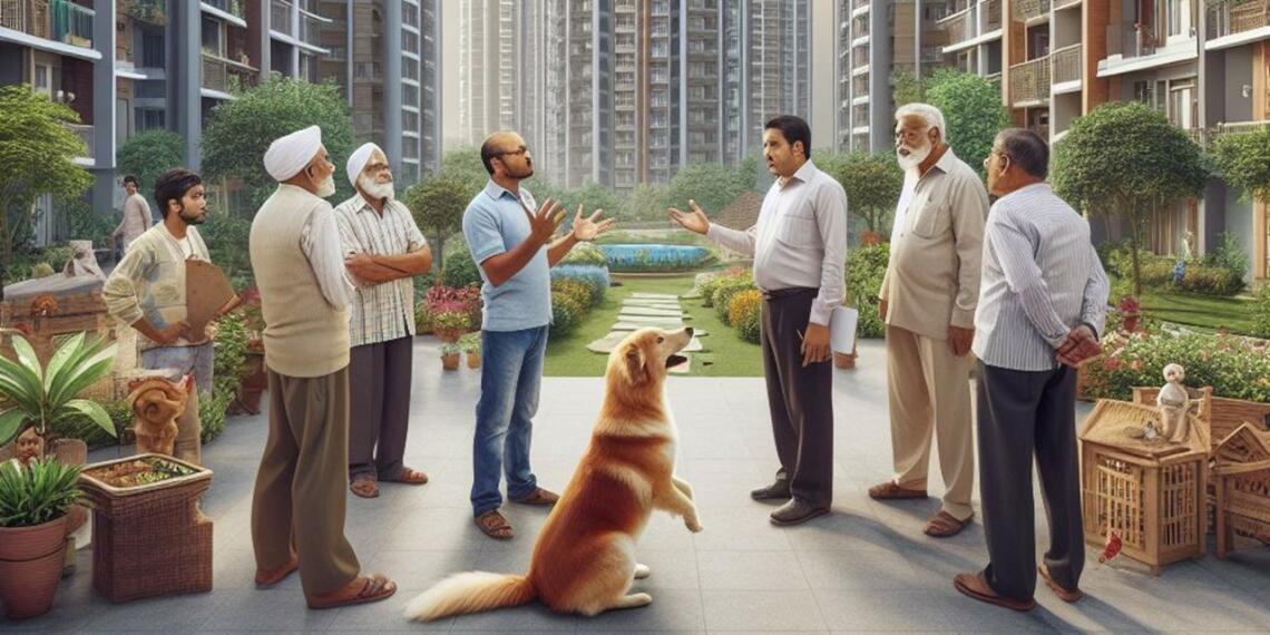 नॉएडा, अपार्टमेंट्स और कुत्ते – बड़ी विचित्र स्थिति है