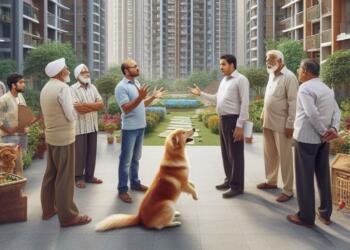 नॉएडा, अपार्टमेंट्स और कुत्ते – बड़ी विचित्र स्थिति है