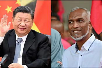 मावदीव, चीन, चीन डेब्ट ट्रैप डिप्लोमेसी, भारत