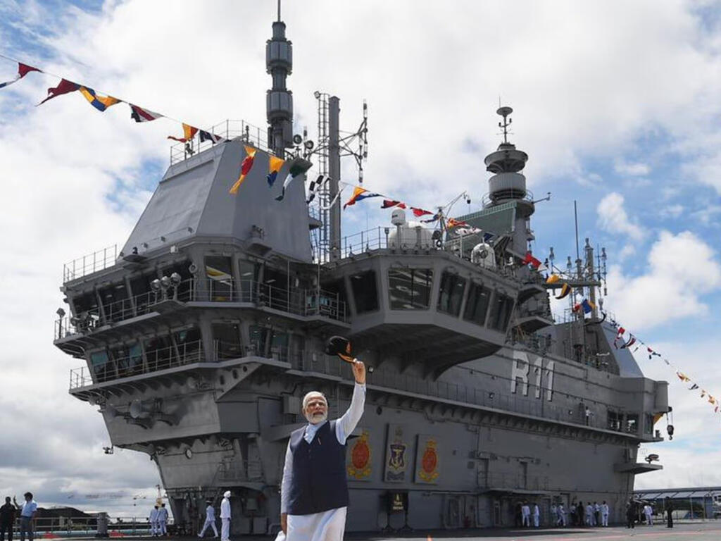 भारतीय विमानवहाक पोत, भारतीय नौसेना, पीएम मोदी