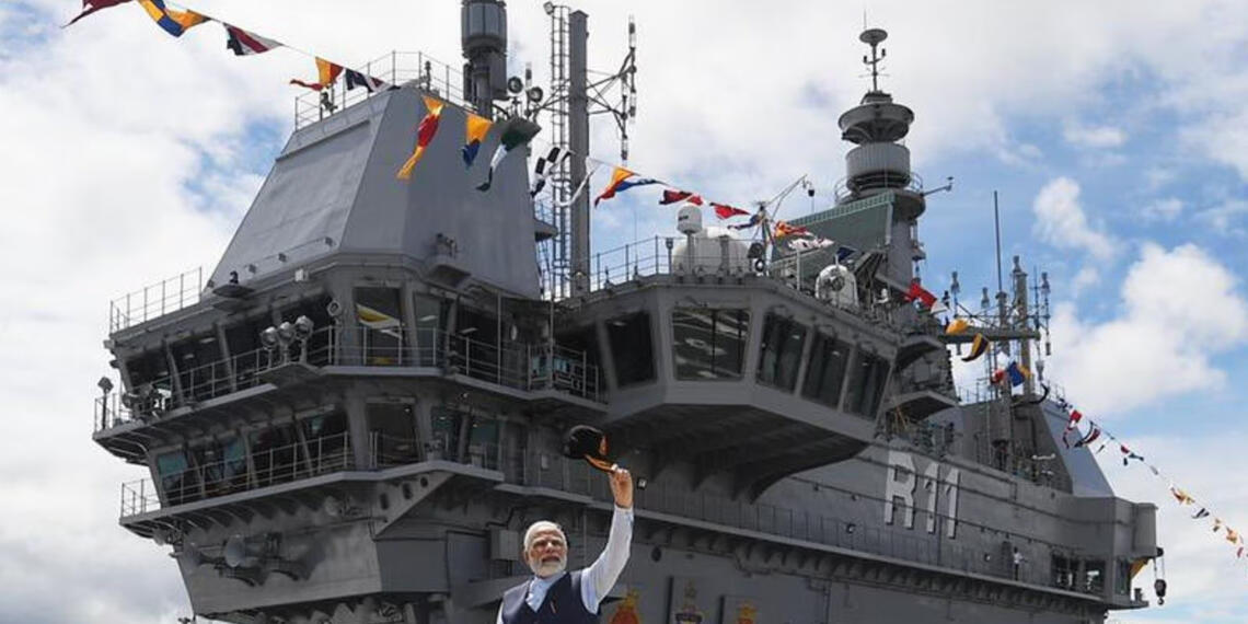 भारतीय विमानवहाक पोत, भारतीय नौसेना, पीएम मोदी