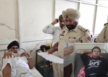 कांग्रेस नेता ने AAP के उम्मीदवार पर ही चढ़ा दिया ट्रैक्टर, फिर अस्पताल में घुसकर मारा