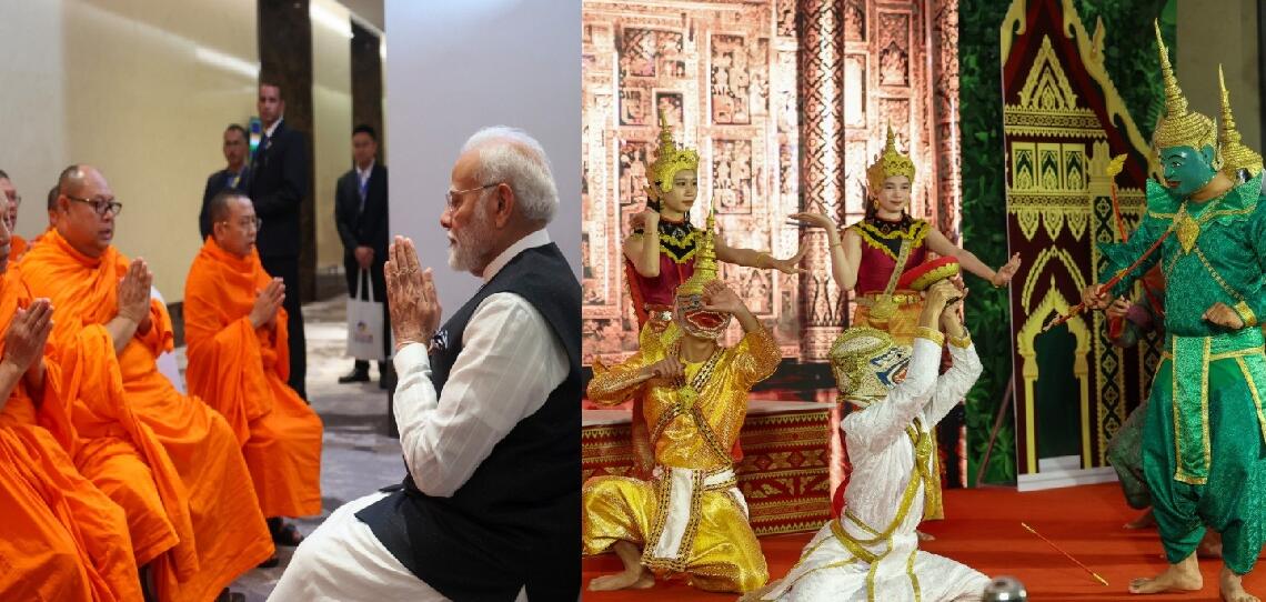 गायत्री मंत्र की गूंज और रामायण का मंचन… लाओस में मोदी का भारतीय अंदाज में भव्य स्वागत