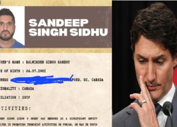 भगोड़े आतंकियों की लिस्ट में कनाडाई अफसर, ISI लिंक भी बेनकाब, भारत ने ट्रूडो सरकार को भेजी डिटेल