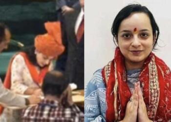 भगवा साफा, संस्कृत में शपथ, 'जय श्री राम' का उद्घोष: जहाँ मस्जिदों से होता था हिन्दुओं के नरसंहार का ऐलान, उस कश्मीर में दिखा अच्छा 'शगुन'