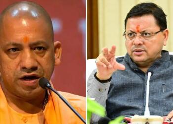 योगी आदित्यनाथ, पुष्कर सिंह धामी