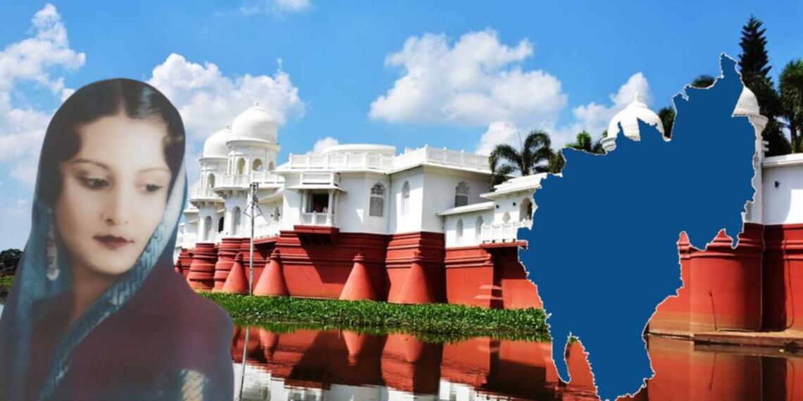 रानी कंचनप्रभा, त्रिपुरा