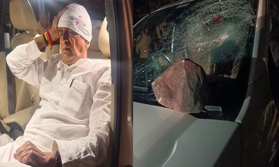 महाराष्ट्र चुनाव: पूर्व गृह मंत्री अनिल देशमुख पर हमला, सिर में लगी चोट, कार का शीशा टूटा