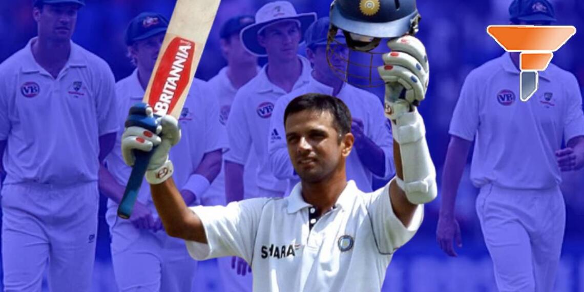 राहुल द्रविड़ एडिलेड टेस्ट