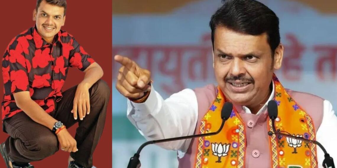फडणवीस ने नागपुर में कपड़े की दुकान के लिए मॉडलिंग की थी