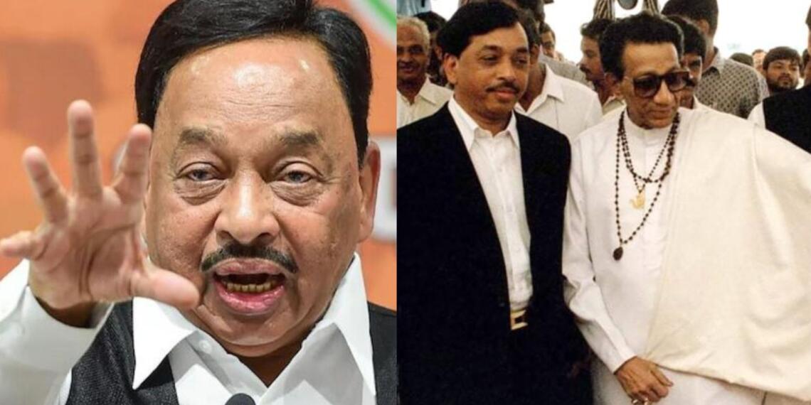 राणे पर बचपन से ही बालासाहेब ठाकरे का प्रभाव था