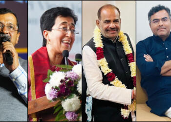 अरविंद केजरीवाल, आतिशी, रमेश बिधूड़ी, प्रवेश वर्मा