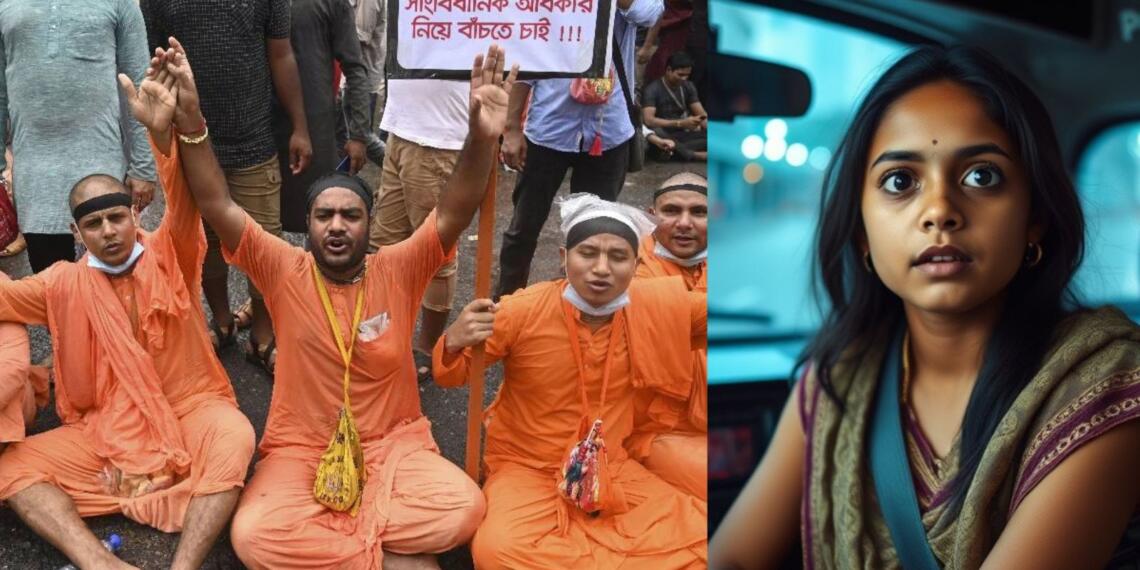 बांग्लादेश हिंदू लड़की इस्कॉन