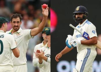 भारत ऑस्ट्रेलिया मिचेल स्टॉर्क रोहित शर्मा