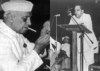 जवाहर लाल नेहरू, डॉ बाबासाहेब भीमराव आंबेडकर