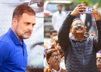 राहुल गाँधी, अरविंद केजरीवाल