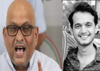 Congress Leader Ajay Rai And Prabhat Pandey