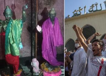 बांग्लादेश हिंदू इस्कॉन मंदिर