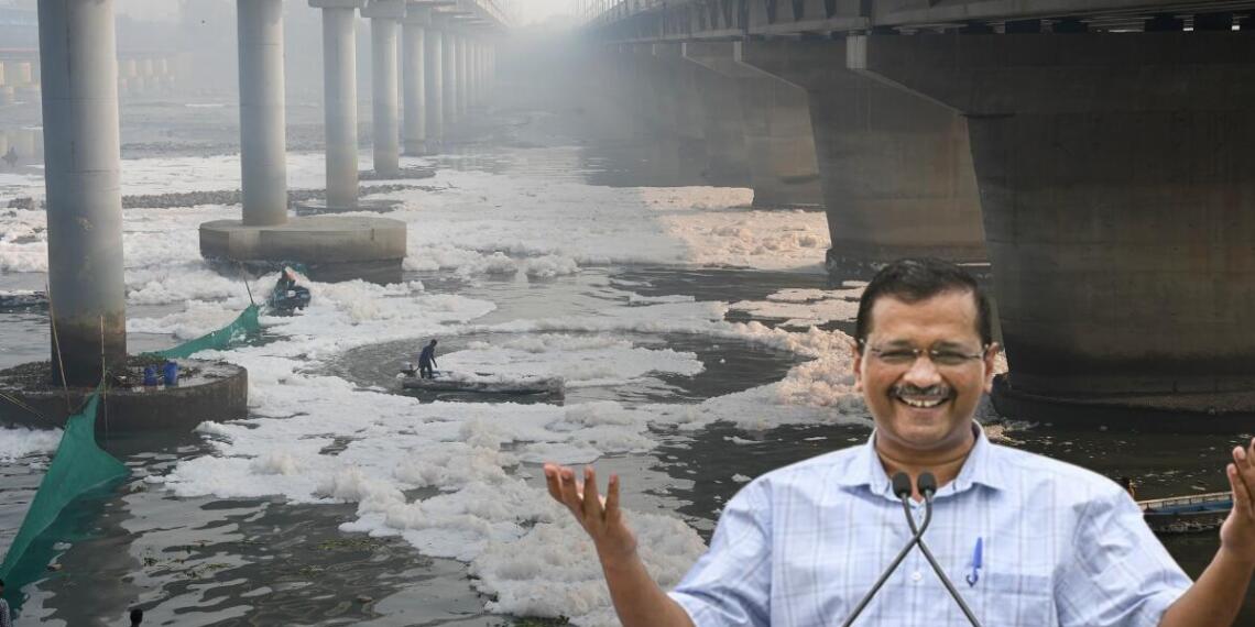 यमुना में प्रदूषण का आलम यह है कि इसमें नहाने वाले को गंभीर बीमारियाँ हो सकती हैं