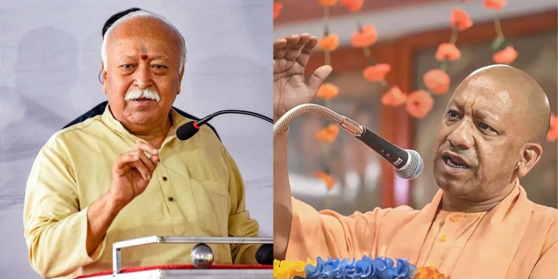 मोहन भागवत और योगी आदित्यनाथ के बयानों के पीछे की रणनीति विकास और हिंदुत्व से जुड़ी है