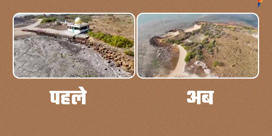 36 Unauthorized Religious Structures Removed from 7 Islands in Dwarka