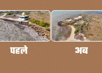36 Unauthorized Religious Structures Removed from 7 Islands in Dwarka
