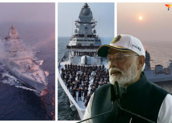 PM Modi Dedicated Warships