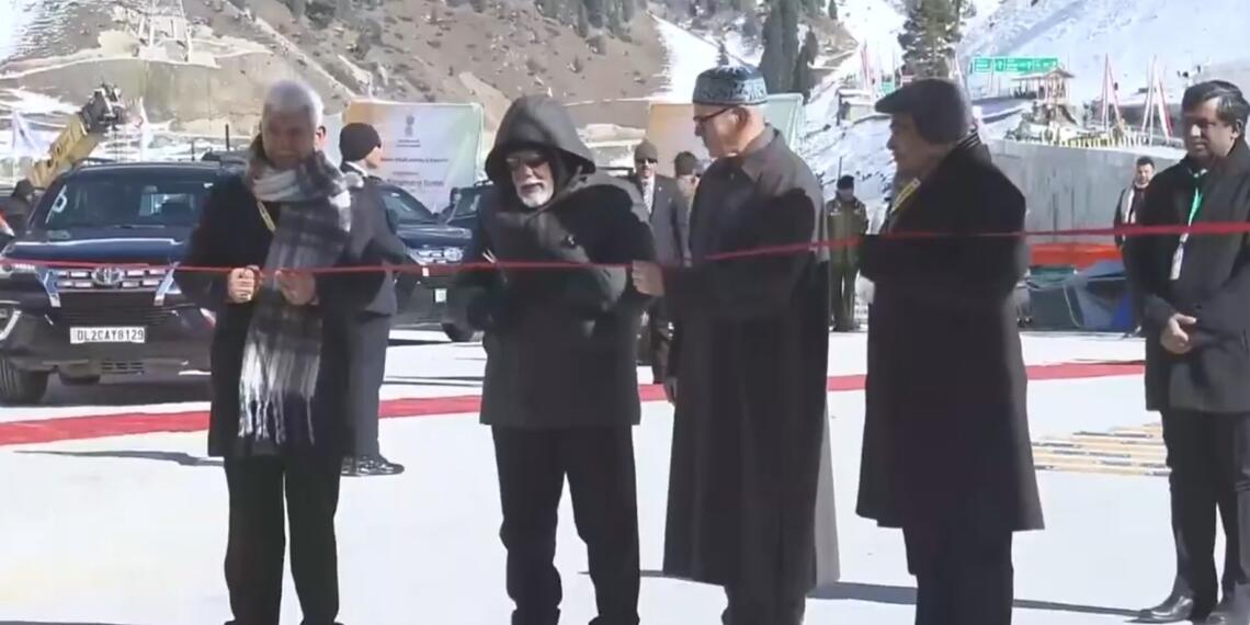 PM Modi inaugurates Z-Morh tunnel