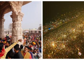 संगम नगरी में महाकुंभ के साथ प्रदेशभर के धार्मिक स्थलों पर भी उमड़ा आस्था का महासागर