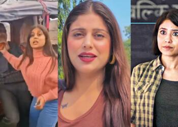 Mirzapur Viral Video Girl beats auto driver