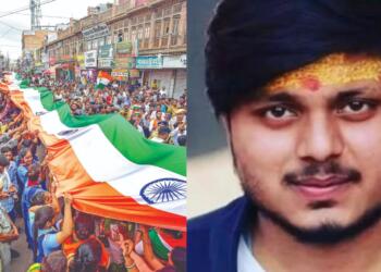 तिरंगा यात्रा चंदन गुप्ता